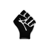 Black Lives Matter Black Fist Enamel Pin